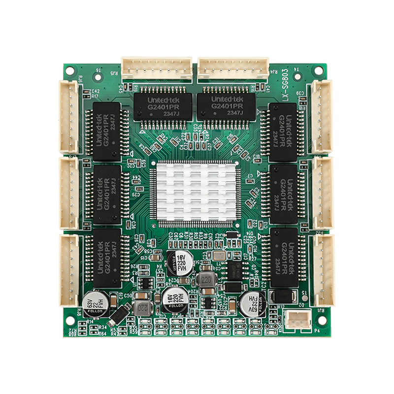 Industrial-grade 8-port Gigabit Switch Module