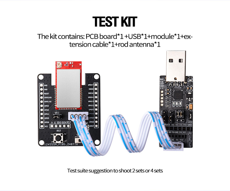 UWB ranging and positioning module