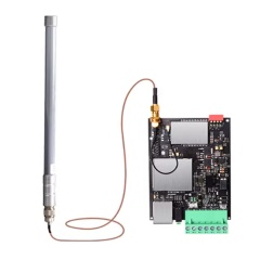 Module + FRP (Fiberglass Reinforced Plastic) Antenna + Feeder Cable