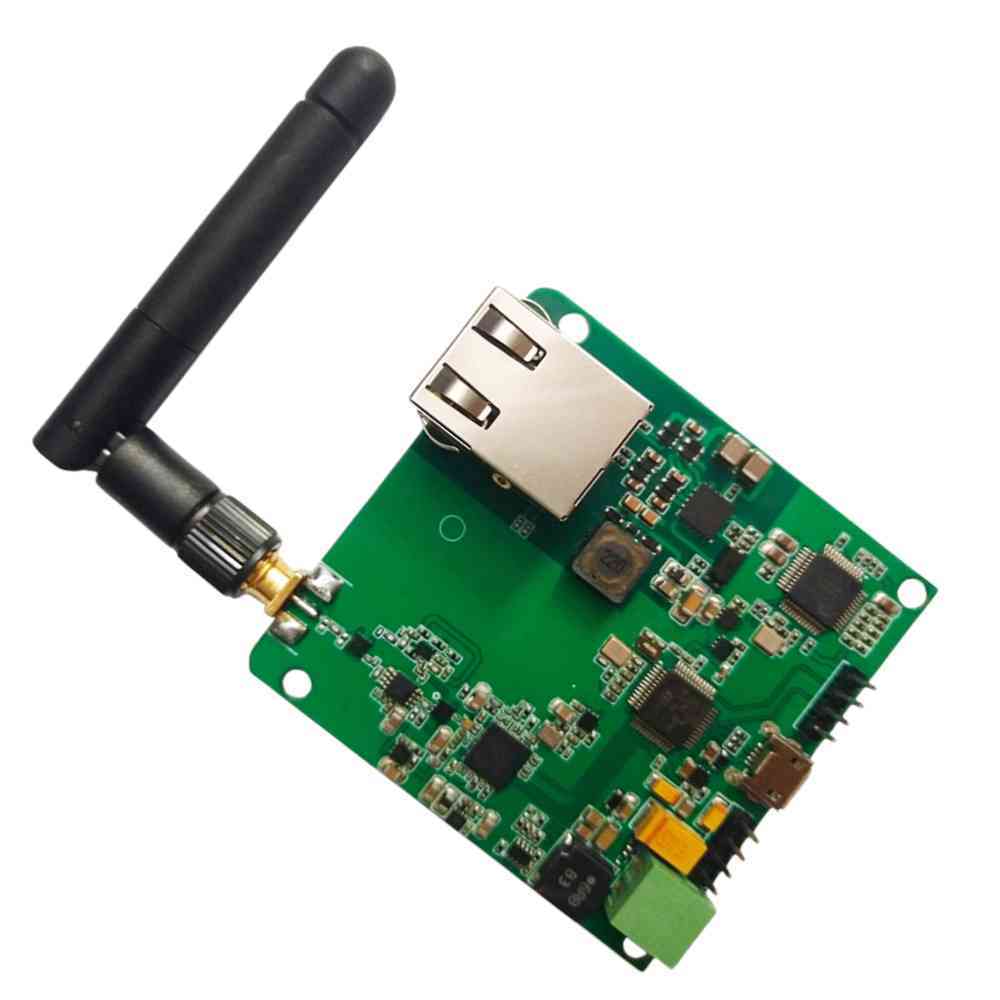 PCB assembly for UWB base station positioning system