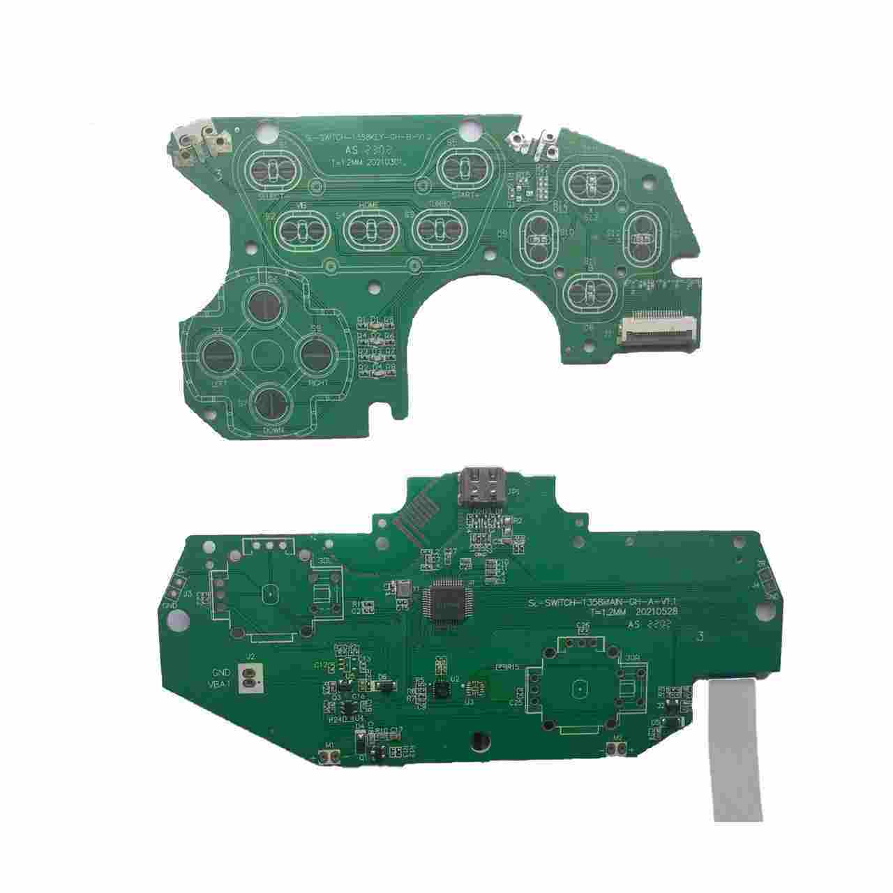 Consumer electronic game console PCB assembly