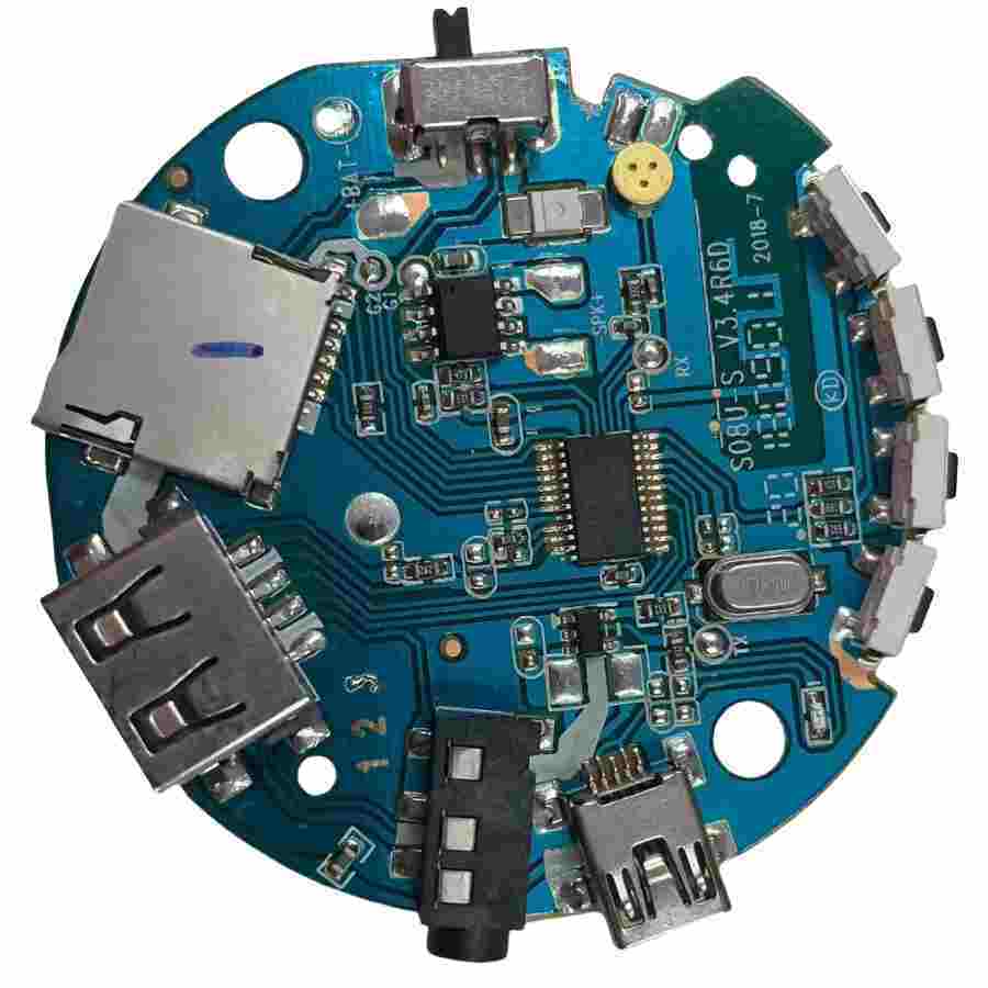Consumer electronics speaker PCB assembly