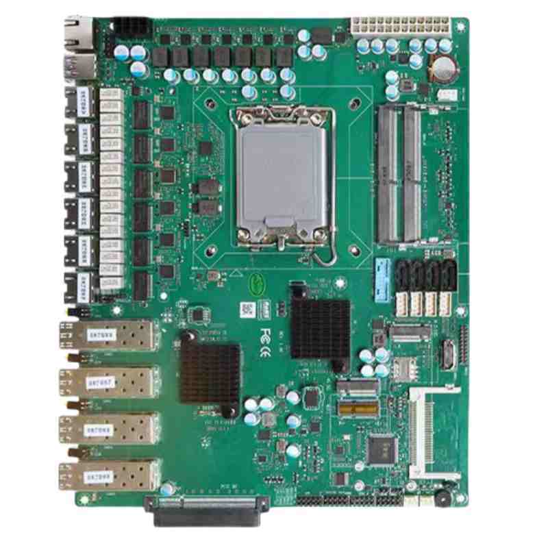 Data center switch pcb assembly