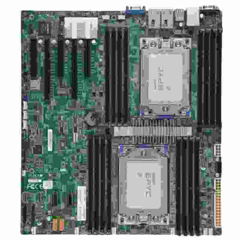Twin-node server PCB assembly