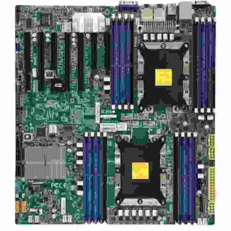 Twin-node server PCB assembly