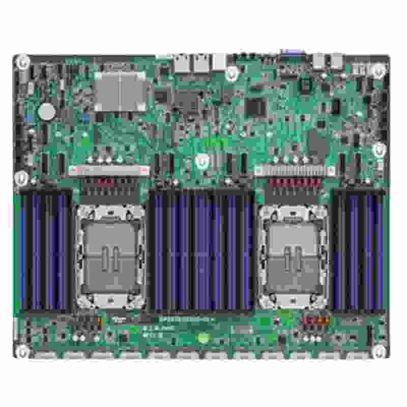 Twin-node server PCB assembly