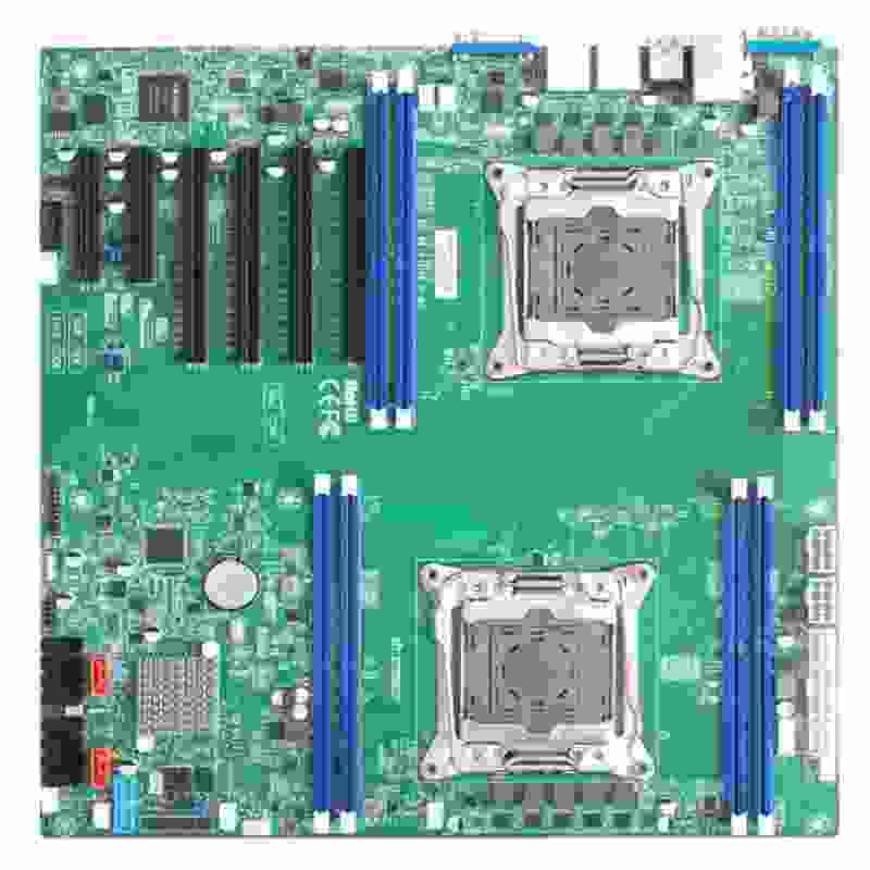 Liquid-cooled server PCB assembly