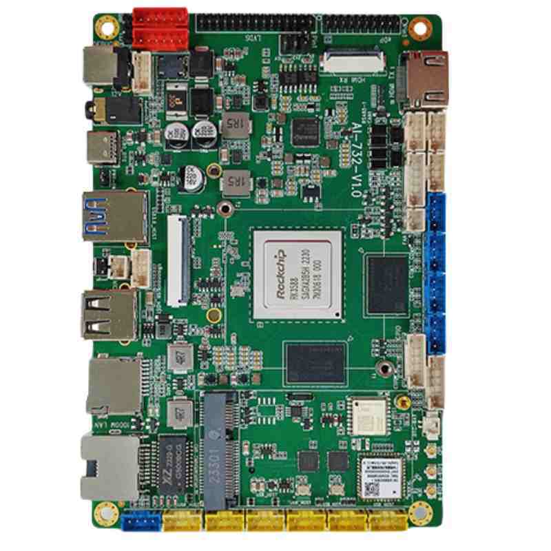 Rugged edge computing PCB assembly