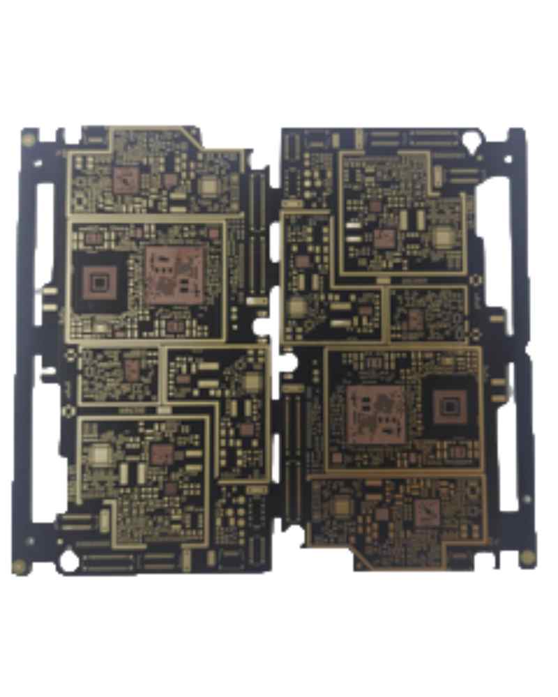 Any-Layer HDI Network PCB: 10 Layers, 5-Step Stack, Ultra-Fine