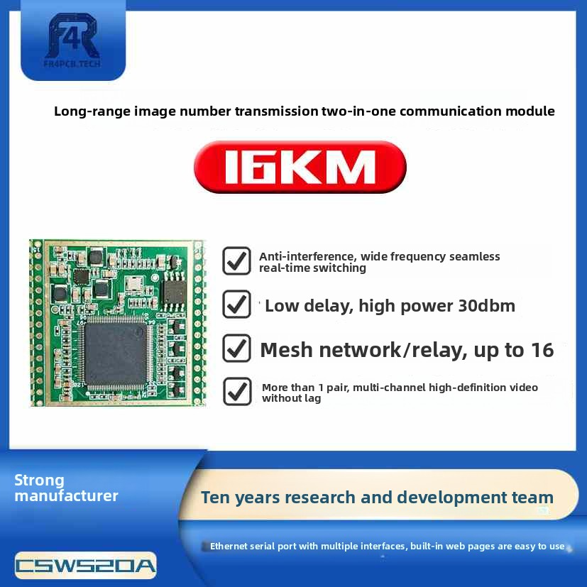 Wireless video transmission module