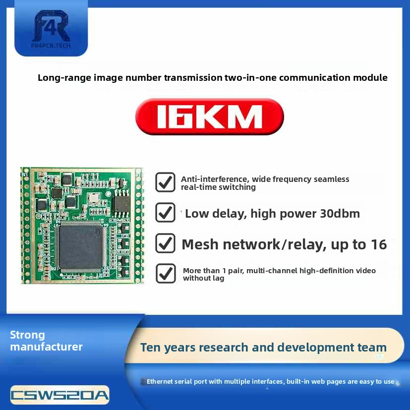 Wireless video transmission module