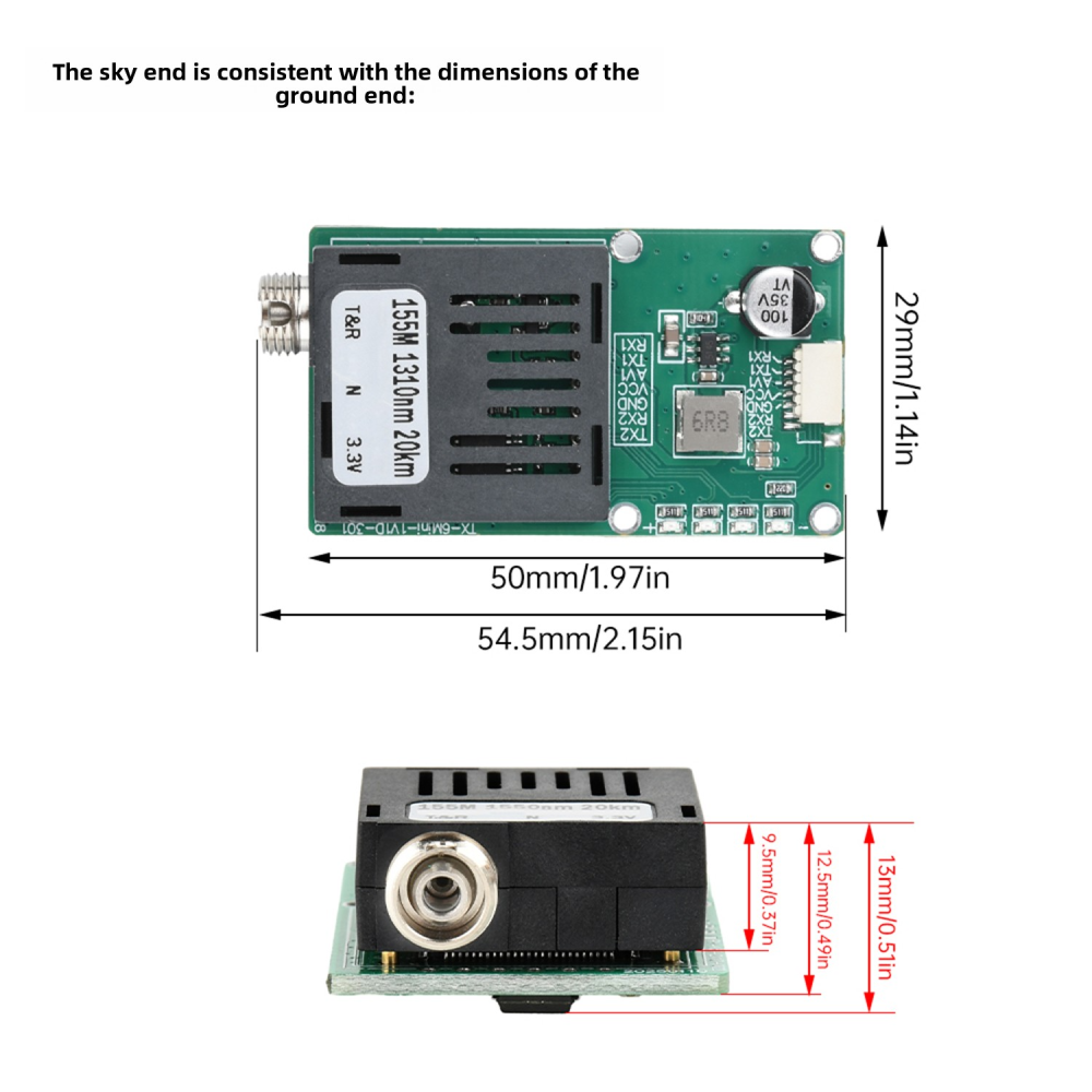 TTL optical transceiver module
