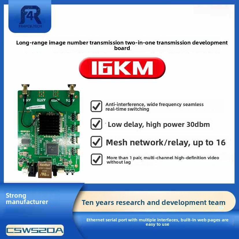 Wireless video transmission module