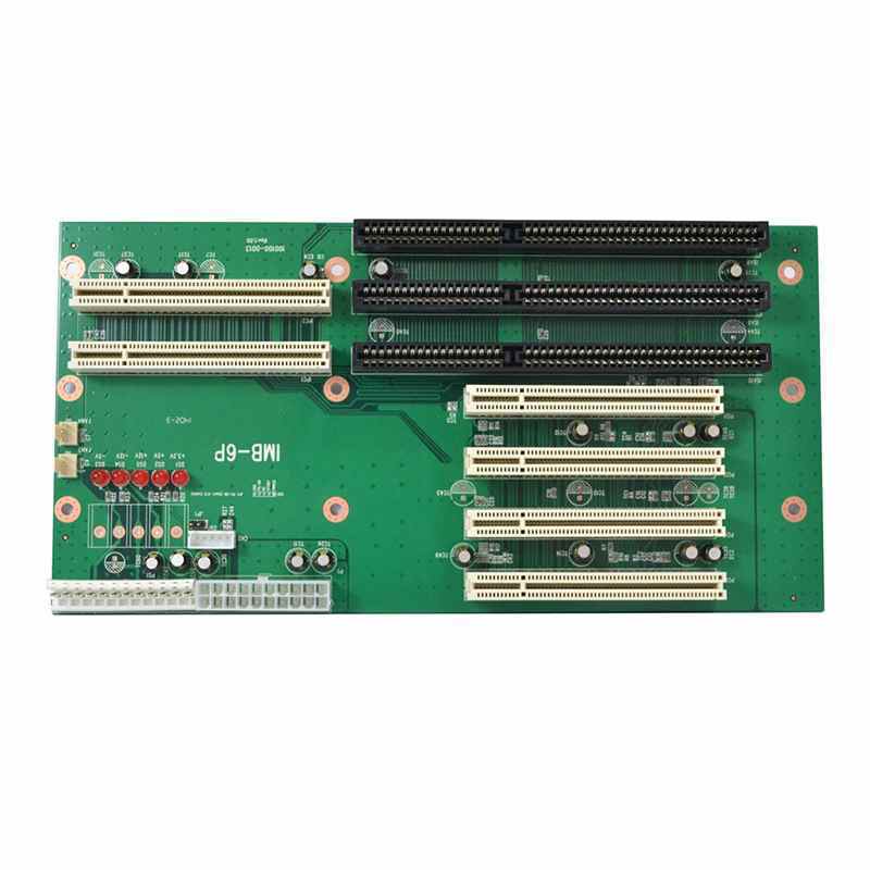 Industrial 24pin ATX Breakout Board - PICMG1.0 Compatible, 4x PCI + 1x ISA Slots, Full-Length CPU Card Support