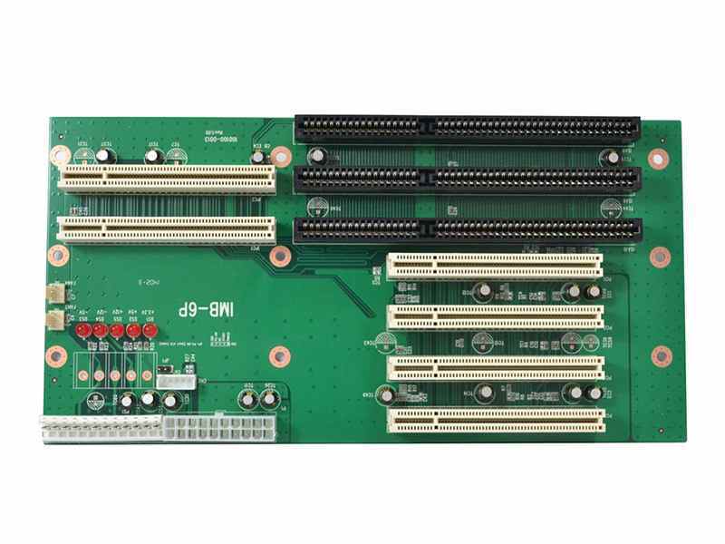 Industrial 24pin ATX Breakout Board - PICMG1.0 Compatible, 4x PCI + 1x ISA Slots, Full-Length CPU Card Support
