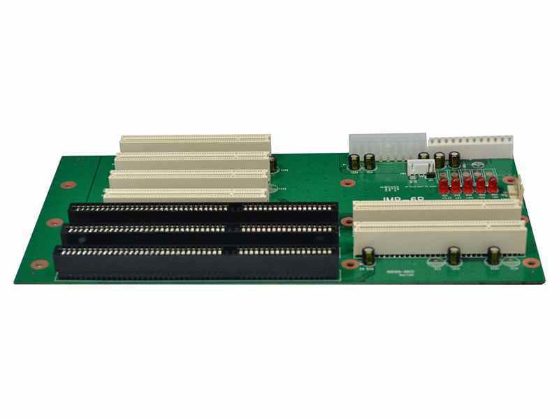 Industrial 24pin ATX Breakout Board - PICMG1.0 Compatible, 4x PCI + 1x ISA Slots, Full-Length CPU Card Support