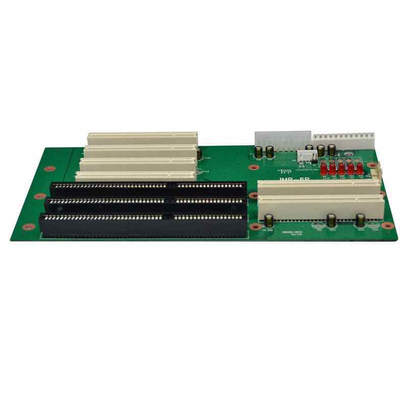 Industrial 24pin ATX Breakout Board - PICMG1.0 Compatible, 4x PCI + 1x ISA Slots, Full-Length CPU Card Support