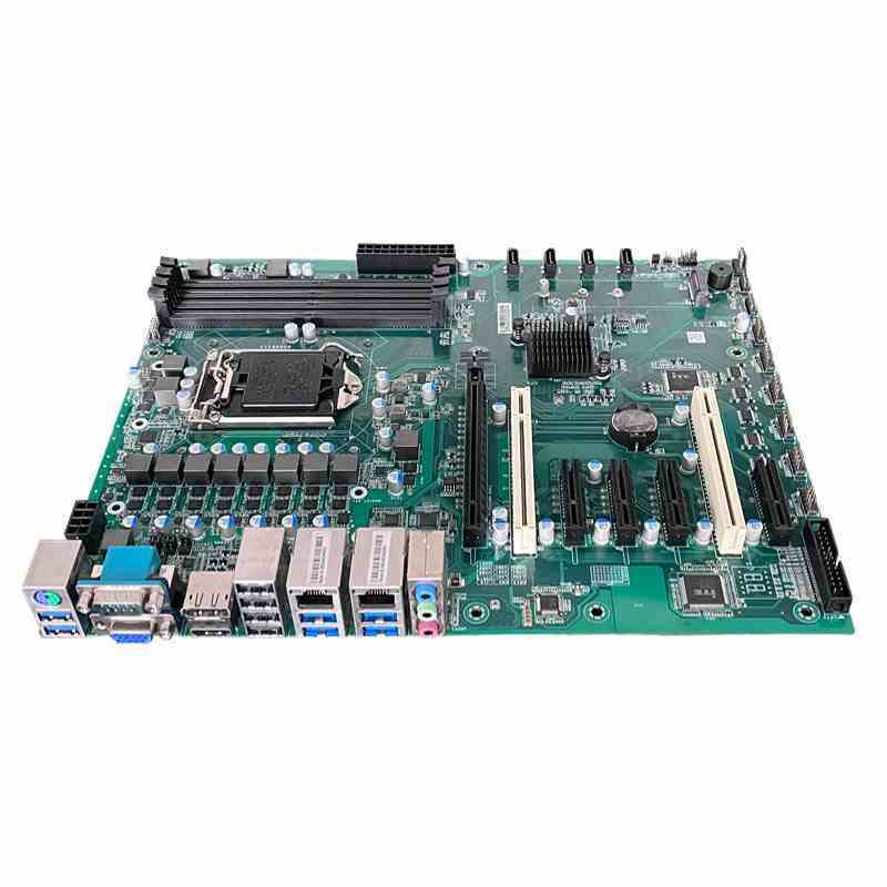B560 ATX Industrial Motherboard | Intel® 10th/11th Gen | 5× PCIe Slots | Wall/4U Rackmount | Dual Gigabit LAN | 24/7 Operation