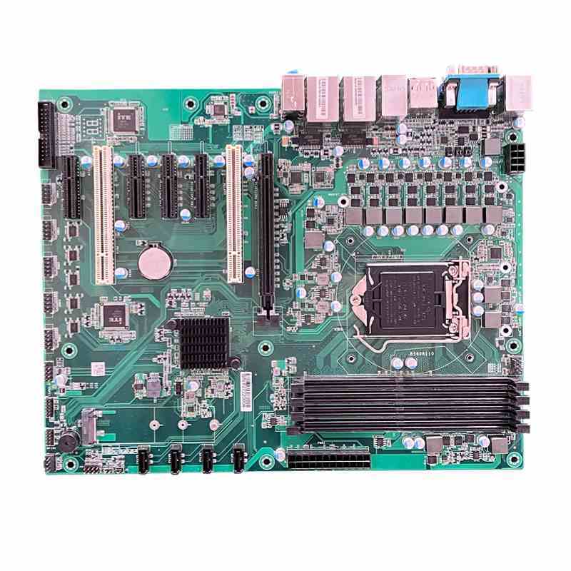 B560 ATX Industrial Motherboard | Intel® 10th/11th Gen | 5× PCIe Slots | Wall/4U Rackmount | Dual Gigabit LAN | 24/7 Operation