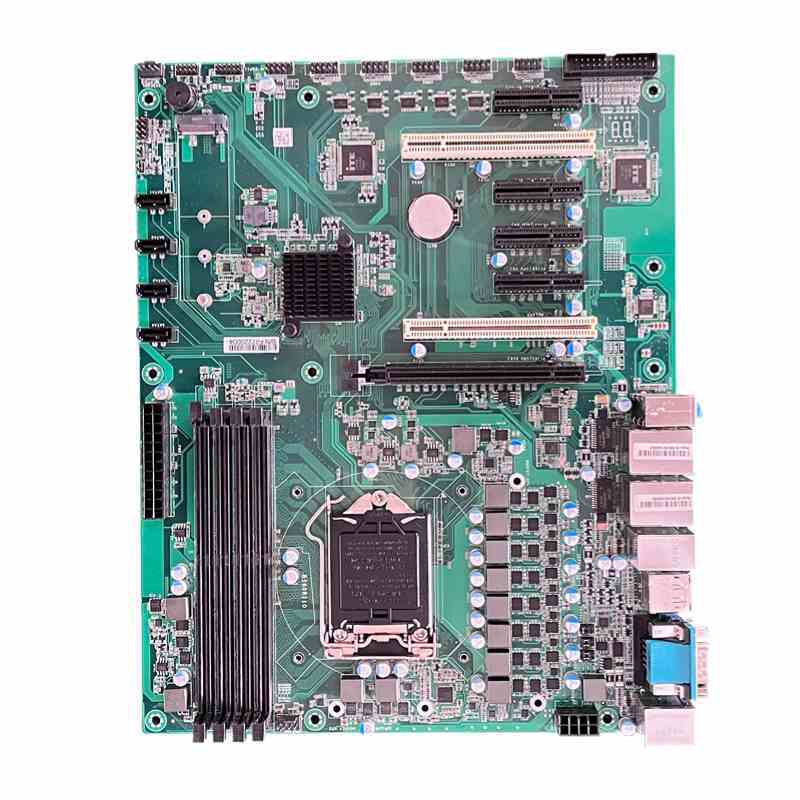 B560 ATX Industrial Motherboard | Intel® 10th/11th Gen | 5× PCIe Slots | Wall/4U Rackmount | Dual Gigabit LAN | 24/7 Operation