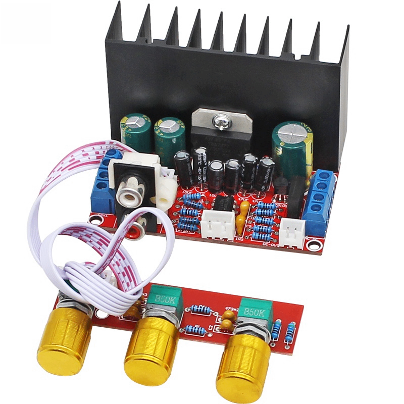 TDA7377 Single Power 2.1 Amplifier DIY Kit - Subwoofer Speaker Board for Home Theater/Computer Audio