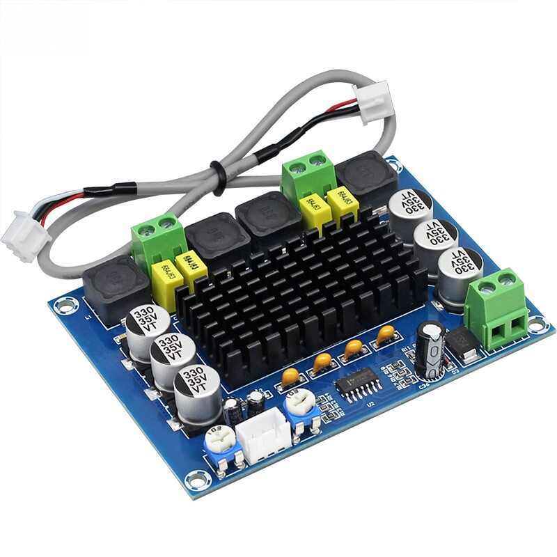HiFi 2×120W Digital Amplifier Board | High-Power Stereo Dual-Channel Audio Module for Professional Sound Systems
