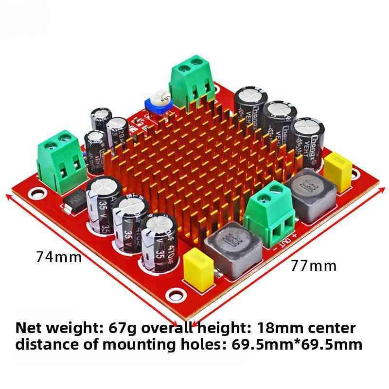 TPA3116D2 150W Mono Digital Amplifier Board | 12V-24V DC High Power Car/Home Subwoofer Amp Module
