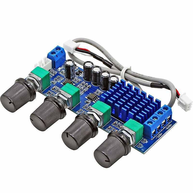 TPA3116D2 2x80W High Power Digital Amplifier Board | Stereo Dual Channel Audio Module with Bass/Treble Control