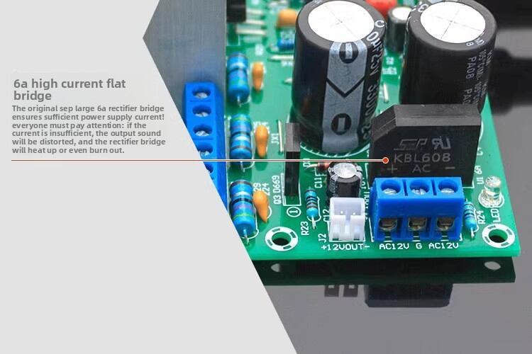 TDA2050+TDA2030 2.1 Channel HiFi Subwoofer Amplifier Board, 60W Power Module DIY Kit