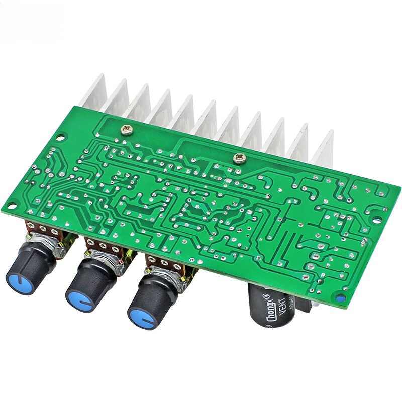 TDA2050+TDA2030 2.1 Channel HiFi Subwoofer Amplifier Board, 60W Power Module DIY Kit