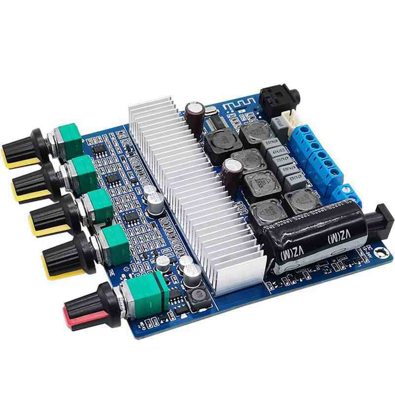 TPA3116D2 2.1 Channel Bluetooth 5.0 Digital Amplifier Board | 100W+50W×2 Subwoofer+Satellite DIY Audio Module