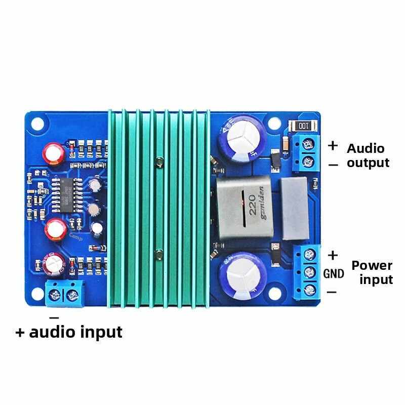IRS2092S 250W Class-D Mono Digital Amplifier Board | ±42V-±58V Dual DC Power 90% Efficiency HIFI Audio Module