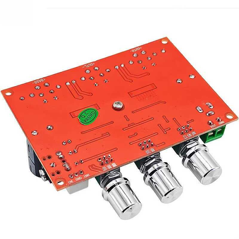 2.1 Channel HiFi Audio Amplifier Board TPA3116D2x2 | 24V DC 200W+100W Subwoofer Digital Power Module
