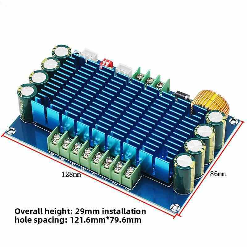 TDA7850 4-Channel Car Audio Amplifier Board | 4×50W HiFi Digital Module for DC 12V-16V Vehicle Sound System Upgrade