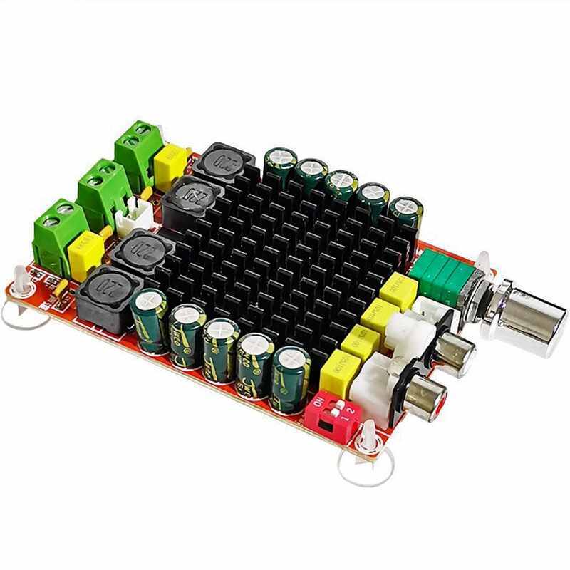 TDA7498 Dual 100W Class-D Car Audio Amplifier Board | 12V-24V DC 110dB SNR High-Power Stereo Module