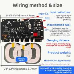 Car facelift 20W three coil (10-24V) 8mm charging distance