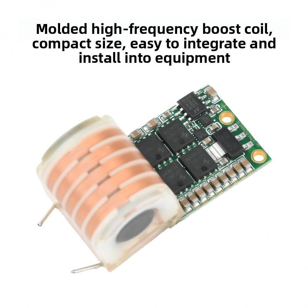DC 9-12V to AC 20KV High-Frequency Boost Coil Ignition Module - 10 Min Low Heat Arc Generator