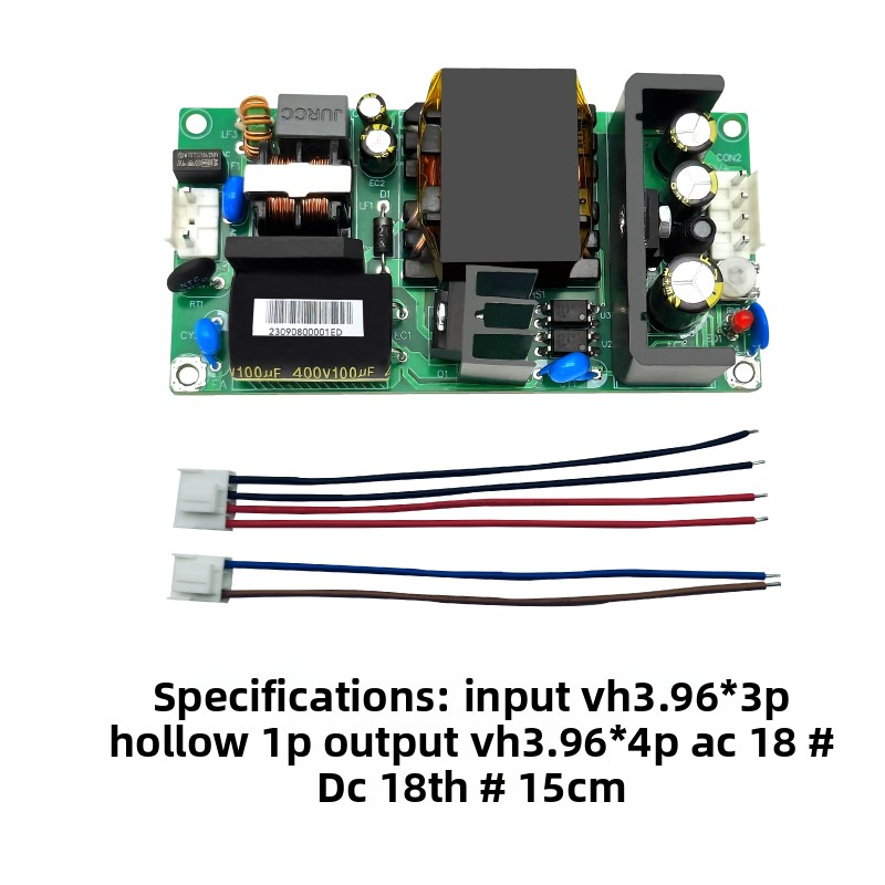 72W AC-DC Power Module | 85-264VAC Input, 5V/12V/24V/36V/48V Adjustable Output, 3000VAC Isolation