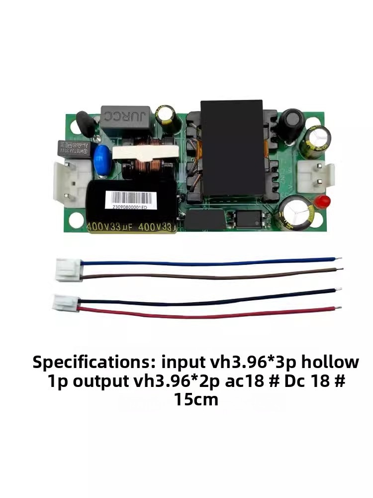 24W AC-DC Power Supply Module | 85-264VAC Input, 5V/12V/24V/48V Output, 3000VAC Isolation
