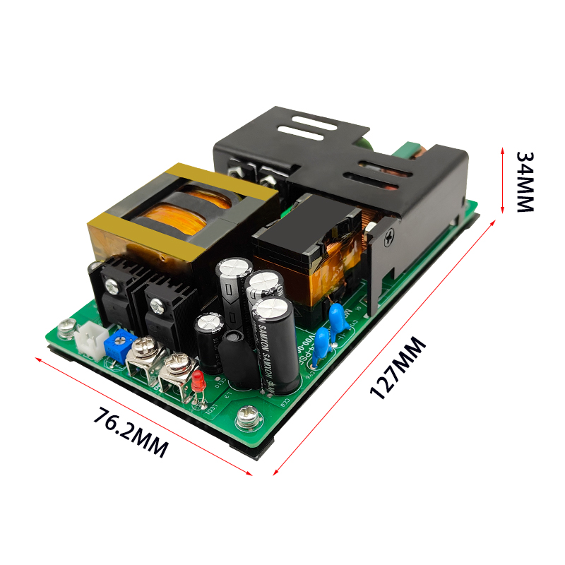 350W AC-DC Power Module | 85-264VAC Wide Input to 12V/19V/24V/36V/48V/54V Adjustable Output