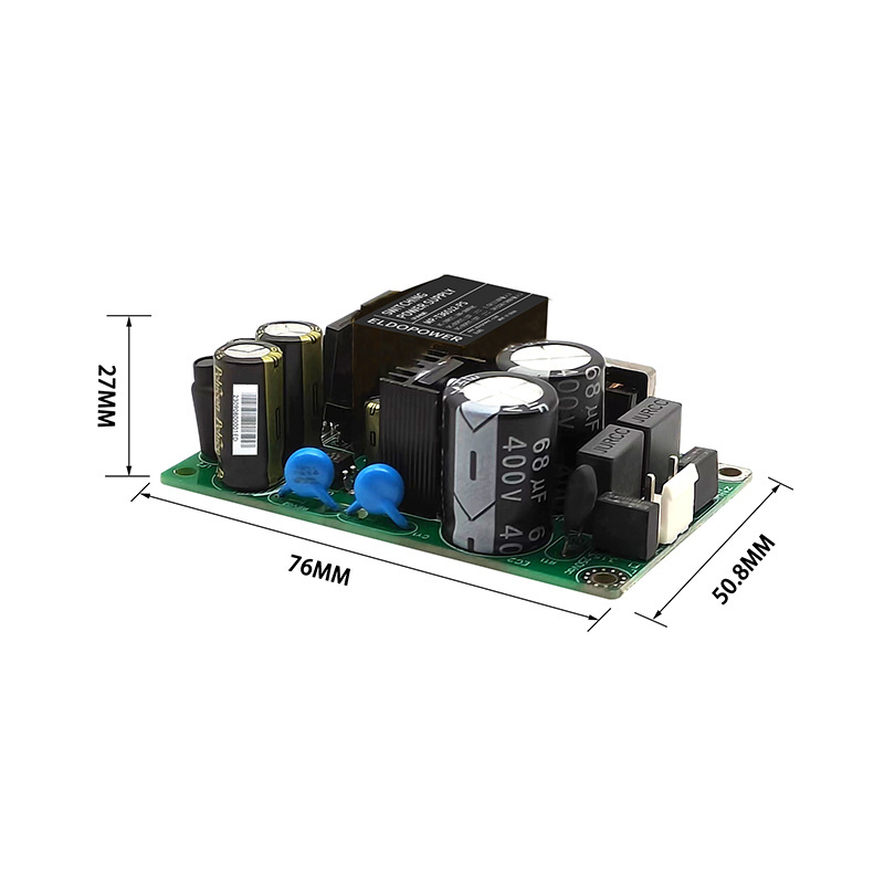 36W High Voltage AC-DC Power Supply | 176-500VAC Input, 5V/12V/19V/24V Output, 3000VAC Isolation