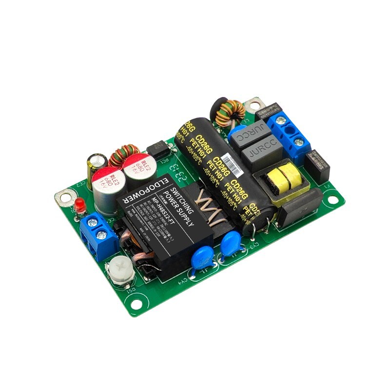 48W AC-DC 220V to 12V/24V Ultra-Slim Open Frame Power Supply, MP-H48SXX-FT Series