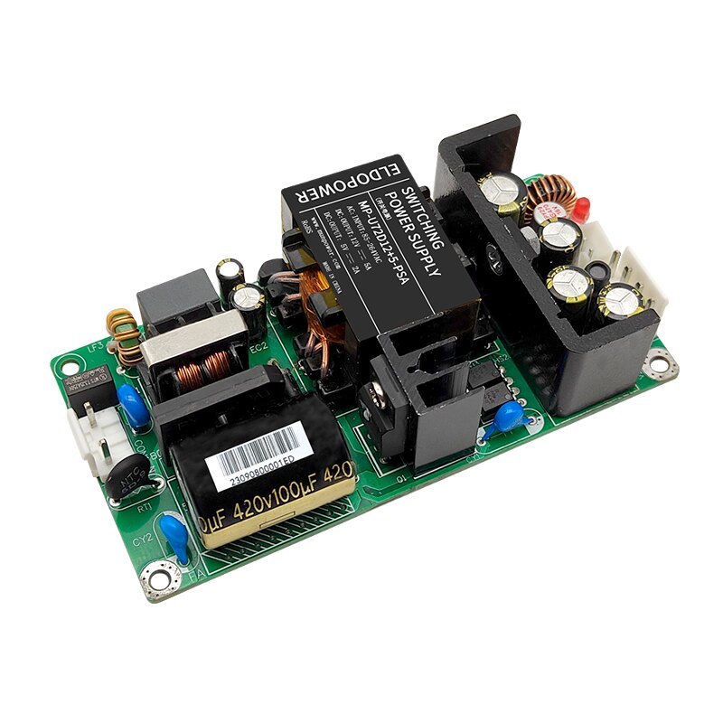 72W Dual Output AC-DC Power Supply 220V to 12V/24V+5V/12V, Isolated Design, MP-U72DXX+YY-PSA