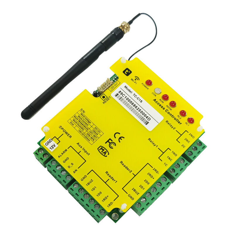 Tuya Compatible Weigeng Smart Door Access Controller, WiFi/4G Remote Management & Mobile APP Control