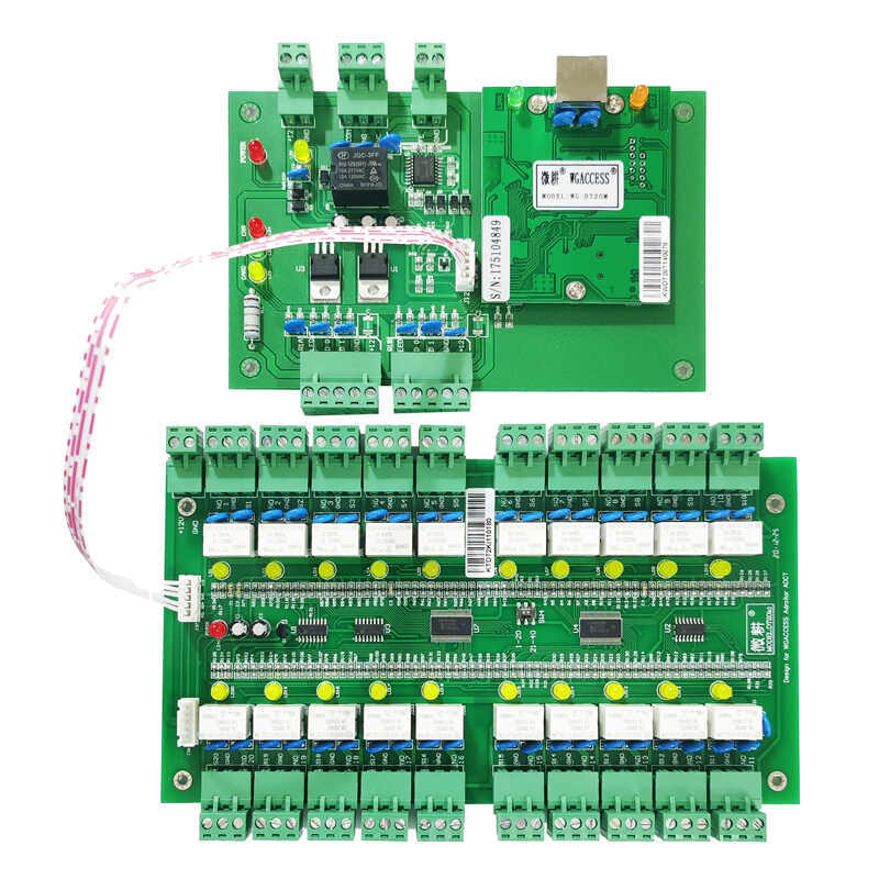 20/40-Channel Smart Cabinet TCP/IP Access Control Board with Cloud Management & Mobile APP