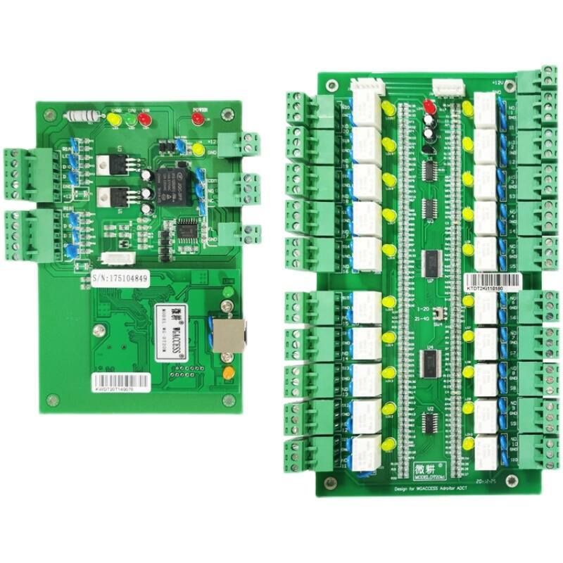 20/40-Channel Smart Cabinet TCP/IP Access Control Board with Cloud Management & Mobile APP