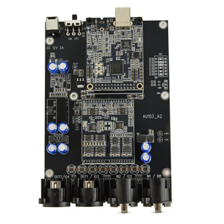 XMOS-Based 2-Channel USB ASIO Audio Interface: ES9018 DAC & ES9822 ADC, 192kHz/24bit Pro Measurement