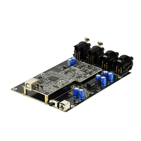 XMOS-Based 2-Channel USB ASIO Audio Interface: ES9018 DAC & ES9822 ADC, 192kHz/24bit Pro Measurement
