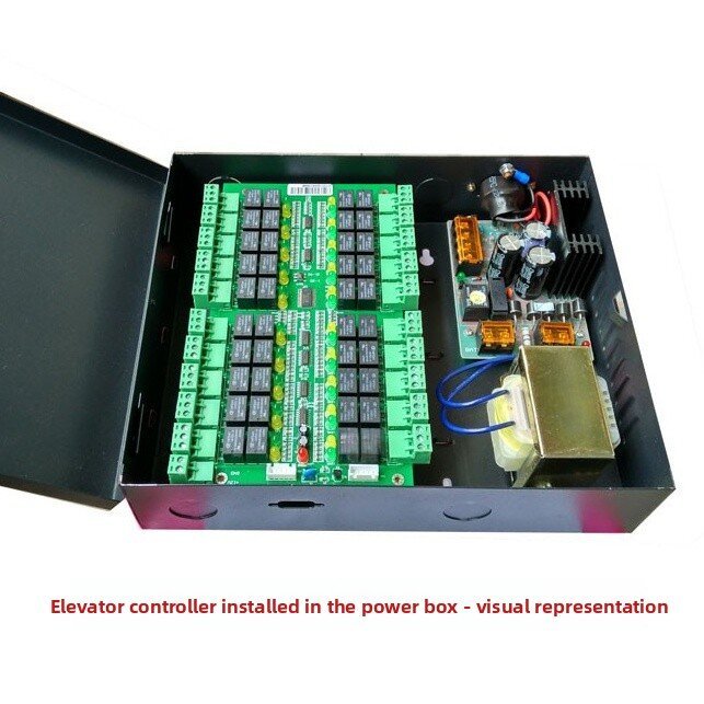 Smart Elevator Controller System with One-to-Multiple Floor Restriction & Networked Storage Cabinet