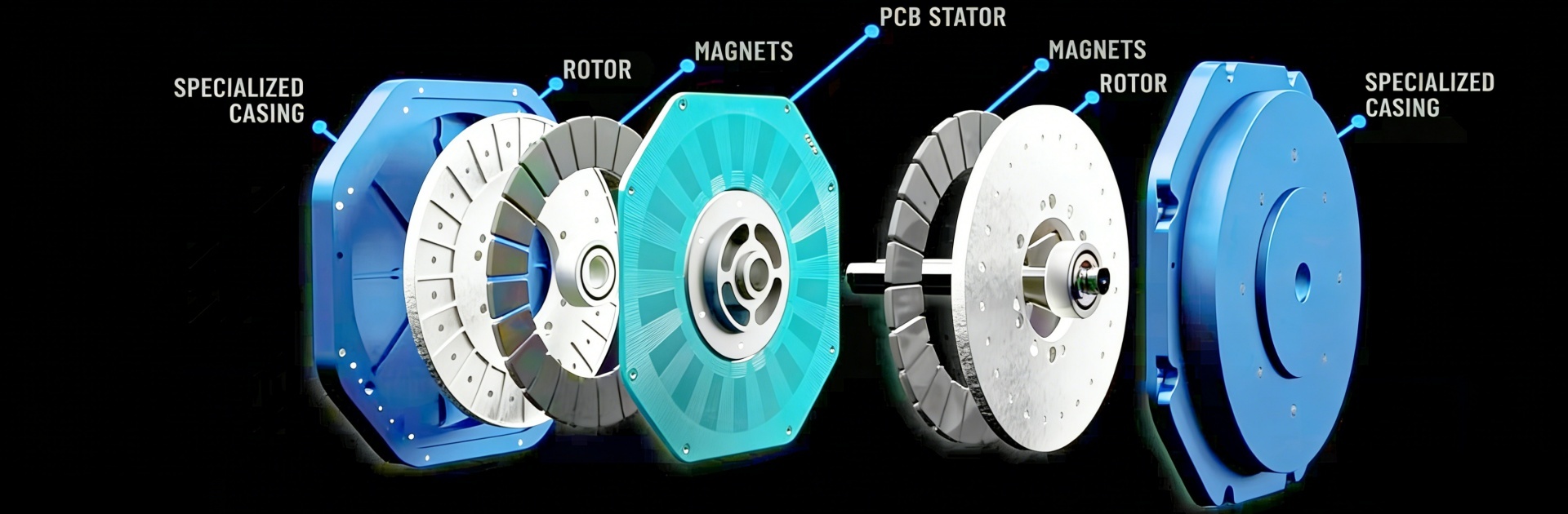 Motor PCB & Axial Flux Motor PCB